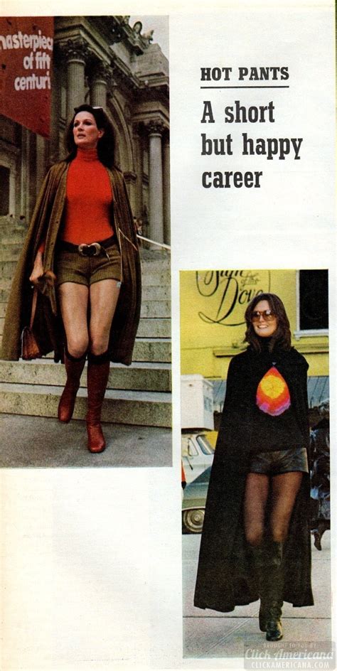 Fashion Fad Of The Seventies Hot Pants 1971 Click Americana