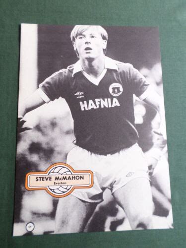 Steve Mcmahon Everton Page Picture Clipping Cutting Ebay