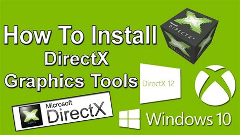 How To Install Directx Graphics Tools In Windows 10 Latest Version