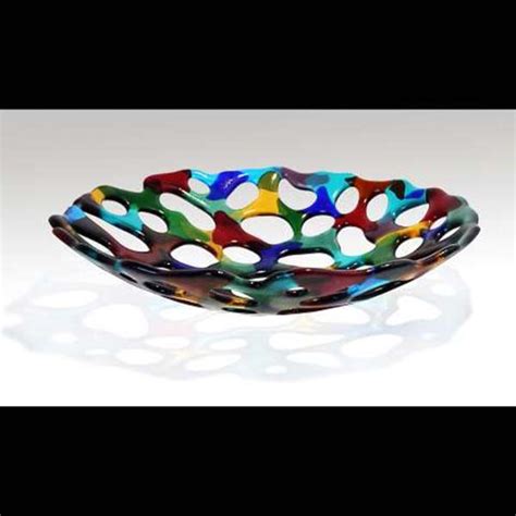 Dylan Engler Granville Oh Fused Glass Bowl Fused Glass Art