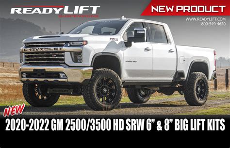 Readylift Introduces All New 2020 2022 Gm Hd 6″ And 8″ Big Lift Kits