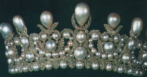 Tiara Mania Empress Eugénie Of Frances Pearl Diadem