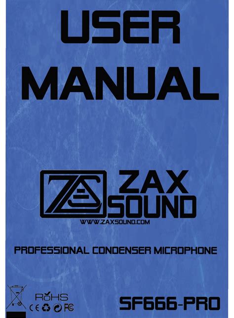Zax Sound Sf666 Prd User Manual Pdf Download Manualslib