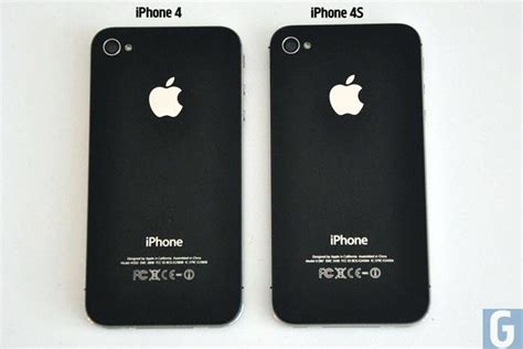 Iphone 4 Vs 4s Difference