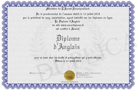 Certificat De Travail En Anglais Modele