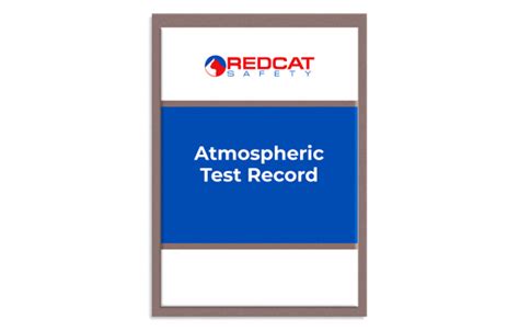 Atmospheric Test Record Redcat Safety