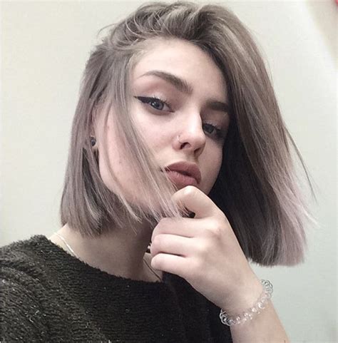 5025 Likes 17 Comments катя Kitikata On Instagram Hair Styles Girl Short Hair Hair
