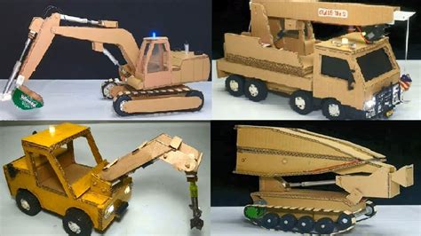 Top 4 Unique Creation From Cardboard With Toys For Kids Youtube