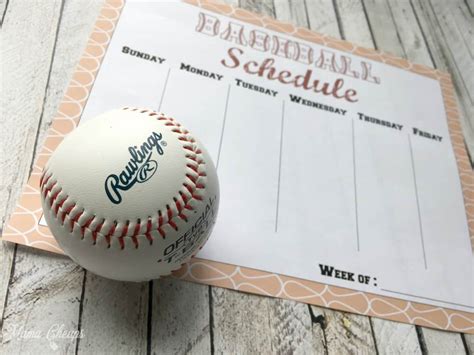 Mlb standings, news, tv listings, playoff picture, & more! Free Printable Baseball Schedule | Mama Cheaps