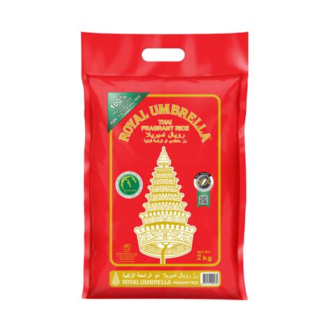 Royal Umbrella Jasminethai Hom Mali Rice Fazco Trading Company Ltd