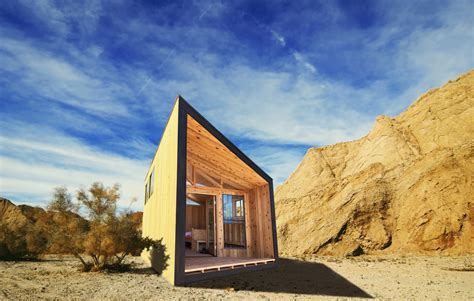 Get all the benefits of camping. Modern Prefab Cabins for California State Parks - Dwell