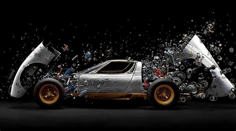 Exploding Sports Cars