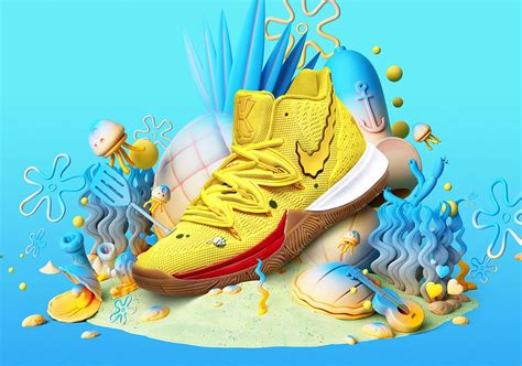 Spongebob Nike Kyrie 5 Shoes Release Date