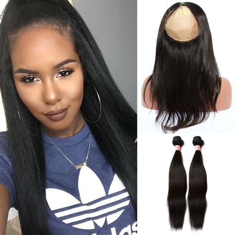 Cara Peruvian Virgin Hair With Closure Lace Frontal With Bundle