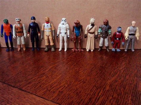 Lot Of 10 Vintage 1970s 80s Kenner Star Wars Action Figures From 1995