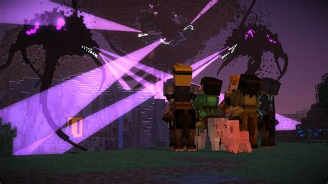 Screenshots For Minecraft Story Mode Episode 4 A Block And A Hard