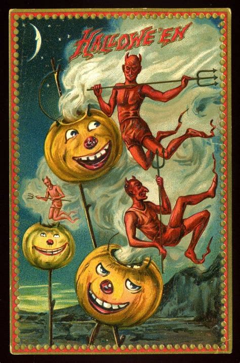 Vintage Halloween Collector 31 Vintage Halloween Postcards 19