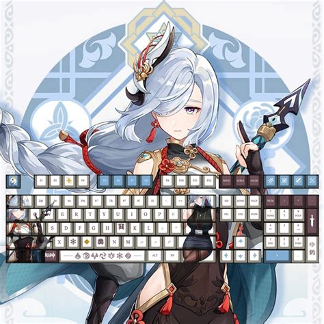 Official Genshin Impact Keyboards【exclusive On Anime Keyboard】