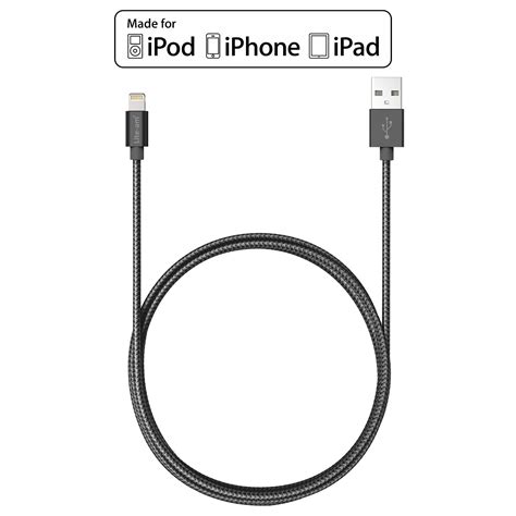 Apple Iphone Ipad Mfi Certified Lightning Usb Fast Charge And Sync