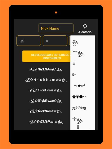 💎 Generador De Nombres Free F Letras Y Simbolos For Android Apk Download