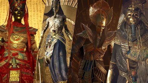 Assassins Creed Origins Curse Of The Pharaohs All Pharaoh Boss