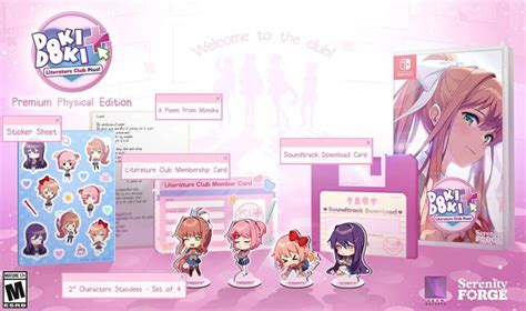 The world's largest software & app discovery destination. Doki Doki Literature Club Plus physical version scheduled for August - Nintendo Everything