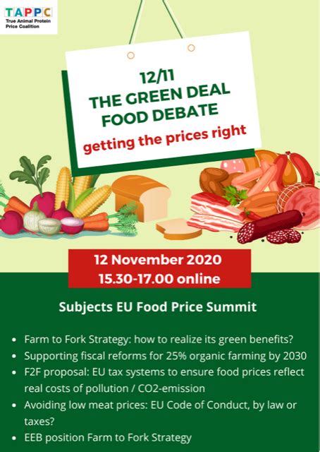 Eu Food Price Debate 12 November 1530 17 H Online Event True
