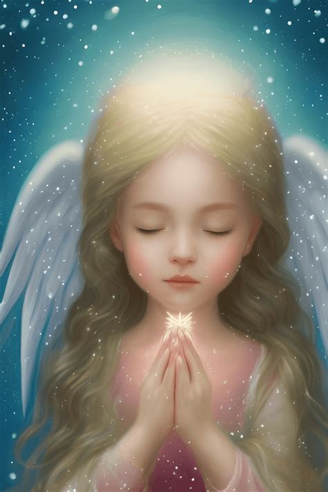 Praying Angel 8k Graphic By Charlie Bowater · Creative Fabrica