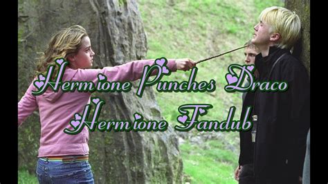 Prisoner Of Azkaban Hermione Punches Draco Hermione Fandub Hd P Youtube