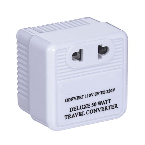 110v To 220v Step Up Voltage Converter 50w Transformer Us Charger Plug Adapter 39612100075 Ebay