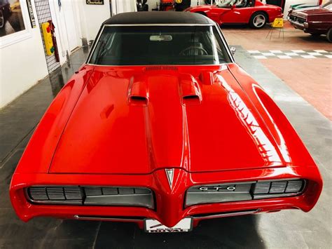 1968 Pontiac Gto Red With 1231 Miles Available Now For Sale Photos