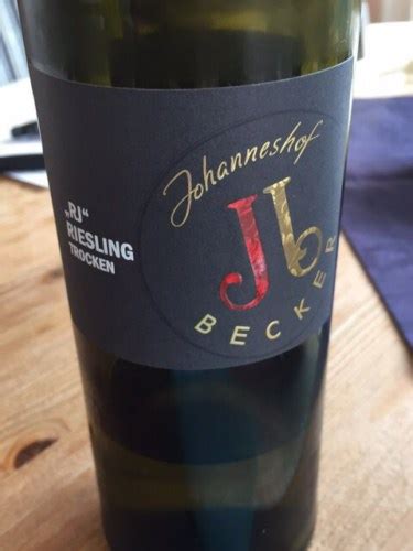 Johanneshof Becker Rj Riesling Trocken Vivino Us