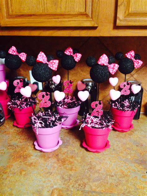 Minnie Mouse Baby Shower Table Decoration Table Decoration