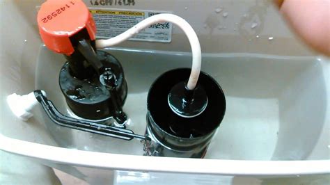 Toilet Spraying Water From The Valve Rplumbing