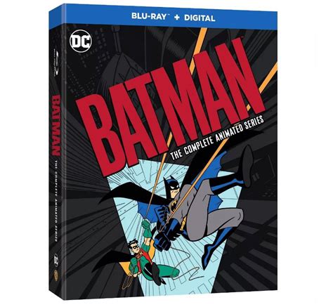 Warner Bros Batman The Complete Animated Series Blu Ray