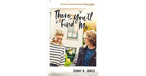 There Youll Find Me By Jenny B Jones
