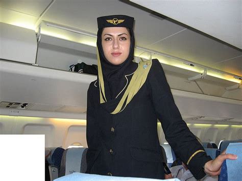 Iran Air Cabin Crew Flight Attendant Fashion Flight Attendant