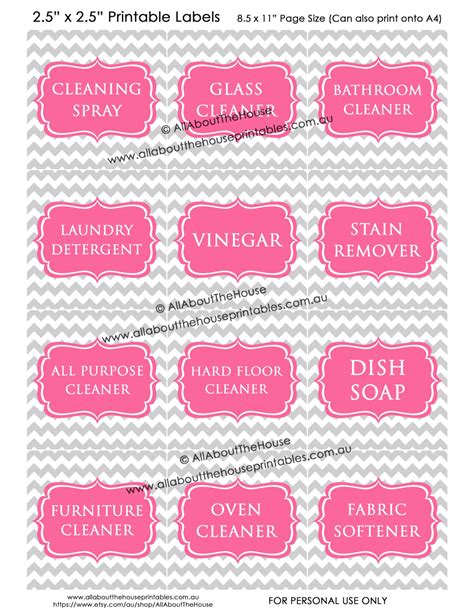 Pantry Labels Printable Editable  Pdf Kitchen Organization Etsy