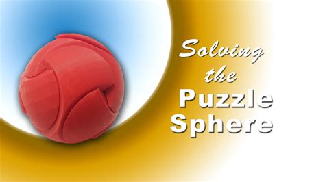 It also looks like a simulation. How To Solve the Puzzle Sphere - YouTube