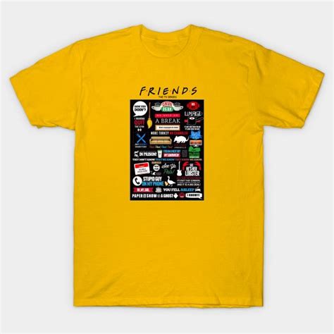 Friends Graphic T Shirt Print Clothes Shirts T Shirt