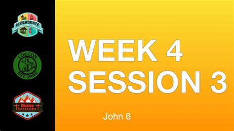 Camp Where You Are Week 4 Sessions 3 Youtube