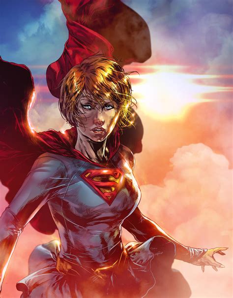 Supergirl Dc Comics Colors By Le0arts On Deviantart