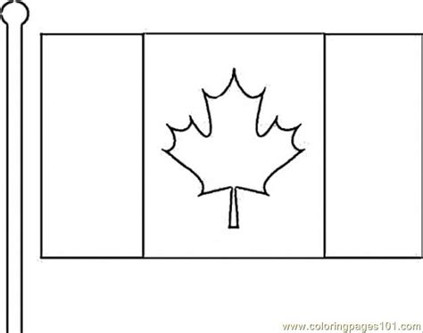 Old glory, betsy ross, and tricolor flags. Canadian Flag Coloring Page - Free Canada Coloring Pages ...