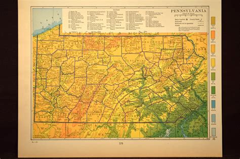 Beautiful Topographic Map Of Pa Assist World Map Colored Continents