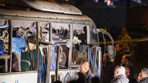 Four Killed After Bomb Blast Hits Tourist Bus Near Giza Pyramids In