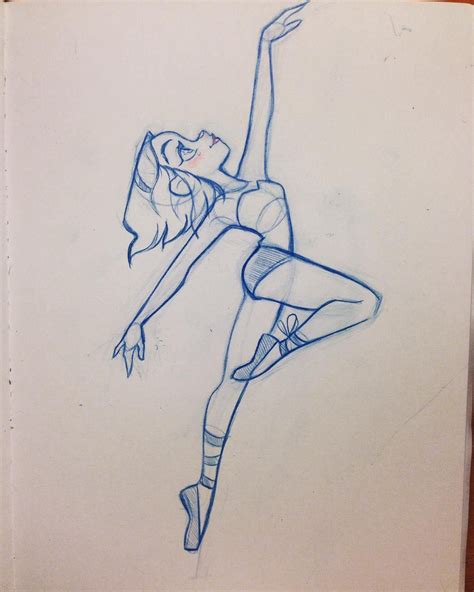 Dancer Sketch Design Ballet Girlsketch Characterdesign Art Dancer