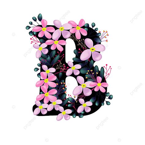 The letter i pastel wallpaper, fire font, images alphabet,. Cute B Floral Font Alphabet Text Effect EPS For Free Download