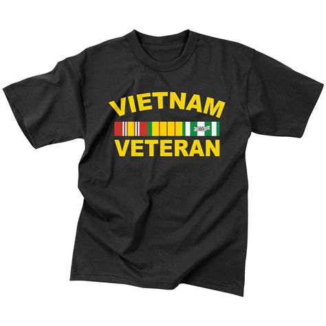 Mens Vietnam Veteran T Shirt Camouflageca