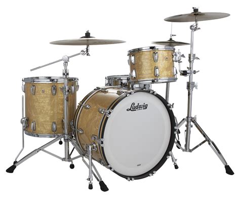Ludwig Classic Maple 22 Fab 3 Piece Shell Pack Aged Onyx Drum Central