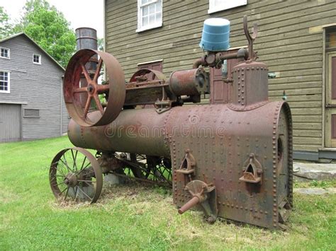 Old Fashioned Farm Machinery Stock Image Image Of Machinery Iron